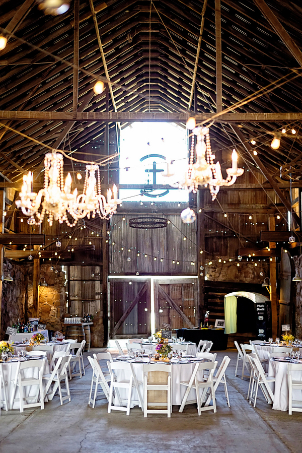Barn wedding reception decor - Rustic Wedding Inspiration