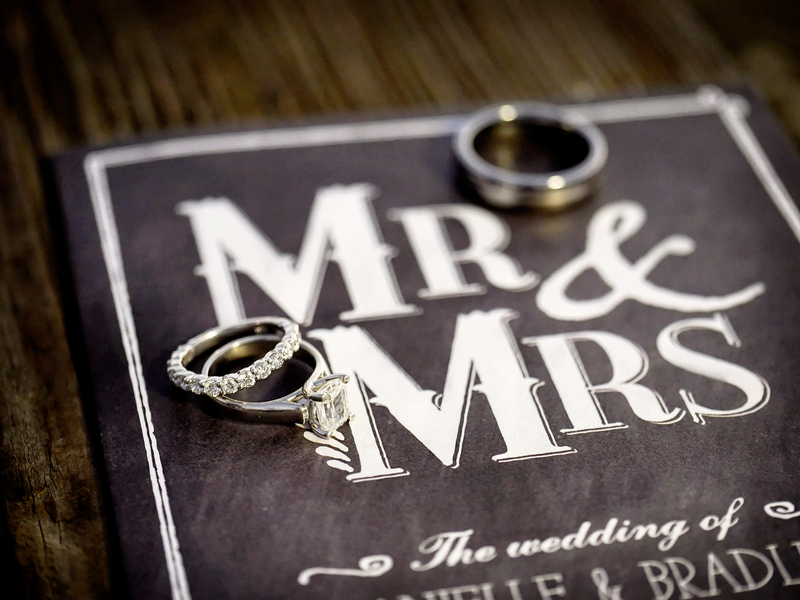 Mr and Mrs Wedding Program - California Wedding Ideas